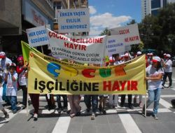 Çocuk İşçiliğine Karşı Yürüdüler