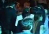 Kürşad Tüzmen'in yumruk yediği an