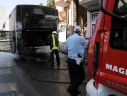 Alev Alan OtobüsteKİ 40 Yolcu Korku Dolu Anlar Yaşadı