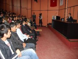 Şahinbey Belediye Başkanı Mehmet Tahmazoğlu, Öğrencilere Belediyecilik Dersi Verdi