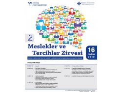 2. Meslekler Ve Tercihler Zirvesi Toplanıyor