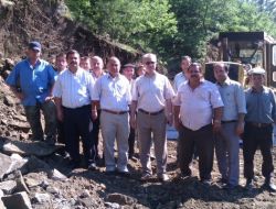 Erbaa Kaymakamı Çakır, Çatalan Köyü Yol Çalışmalarını İnceledi