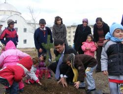 Kaymakam Esmer Anaokulu Öğrencileri İle Ağaç Dikti