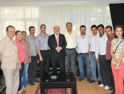 Pogader Yönetimi, İlçe Protokolünü Ziyaret Etti