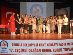 Denizli Kent Konseyi Kadın Meclisi Başkanı Handan Çevik Oldu