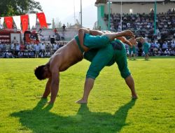 İçişleri Bakanı Şahin, 'Amasya Karakucak Güreşleri'ni İzledi