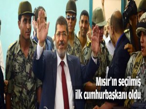 Mısır'ın ilk "seçilmiş" cumhurbaşkanı