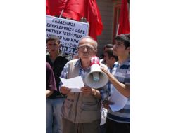 Saldırganın Cenazesini Almak İçin Eylem Yaptılar