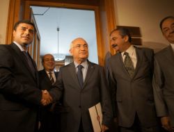 Meclis Başkanı Çiçek, Demirtaş'la Görüşüyor