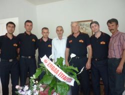 Yeni İtfaiye Erlerinden Emekli İtfaiyeciye Vefa