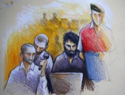 Duruşma Salonu'ndan Çizimler!