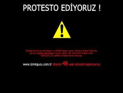 İzvak Küfür ve Şiddeti Protesto İçin  İnternet Sitesini Kararttı!