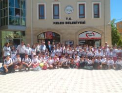 Keles’te İlköğretim Öğrencileri Yüzme Kursuna Uğurlandı