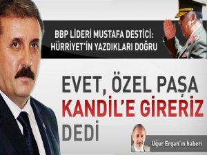 Destici: Hürriyet'in yazdıkları doğru
