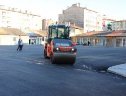 Sivas Belediyesi Buğday Pazarı'nı Otopark Yapıyor