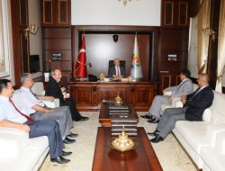 Ziraat Bankası Yöneticilerinden Aldırmaz’a Ziyaret