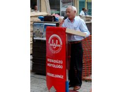 Beşikdüzü Merkez Hacı Çakmak Camii’nin Temeli Törenle Atıldı