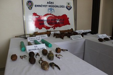 Pkk'ya Ait Mühimmat Ele Geçirildi