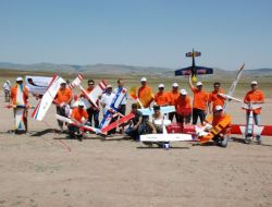 Gölbaşı'nda Model Uçaklar Gösteri Yaptı