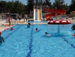Karadağ Mesire Alanı'ndaki Aquapark Hizmete Girdi