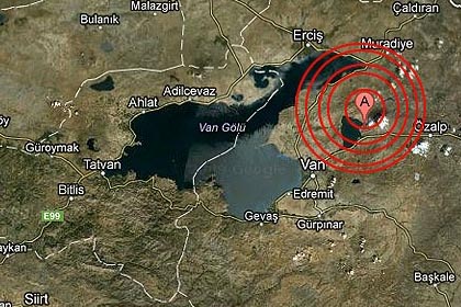 Van'da deprem korkuttu!
