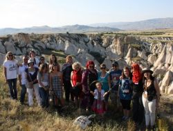 Kapadokya’da Uluslararası Sanat Kampı Devam Ediyor