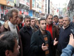 Kendilerine Kadro Verilmeyen Çaykur İşçilerinden  Protesto Eylemi
