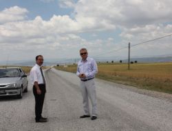 Vali Özcan Yenilenen Yolları İnceledi