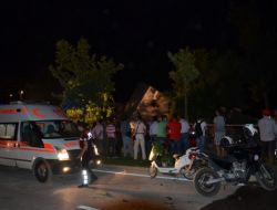 ESKİŞEHİR’DE BİNA ÇÖKTÜ
