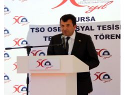 Btso Osb'ye Sosyal Tesisler Yapılıyor