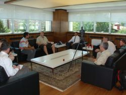 Başkan Özhaseki, Amerikalı Gazetecilere Kayseri’ye Anlattı