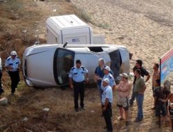 Sinop’ta Trafik Kazası: 4 Yaralı