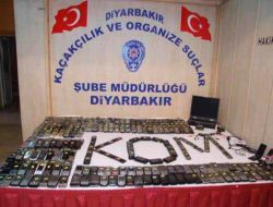 Diyarbakır Polisinden  Kaçak Cep Telefonu Operasyonu