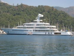 Süper Lüks Yat 'Fountainhead’ Marmaris’te