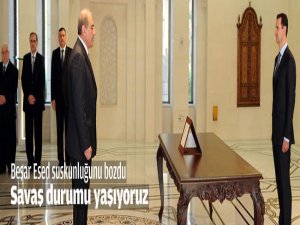 "Savaş Durumu Yaşıyoruz"