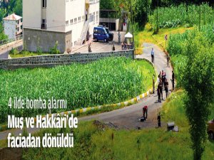 4 ilde bomba alarmı