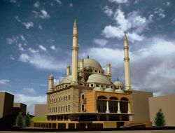 Kadışehri’nde Devam Eden 3 Bin Kişilik Cami İnşaatı Yükseliyor