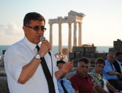 Turistlere 'Manavgat'a Hoşgeldiniz' Denilerek Bölgenin Tanıtımı Yapılacak