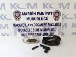 Kızıltepe'de 3 Adet Tabanca Ele Geçirildi