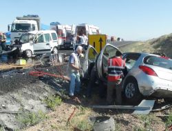 Aksaray-Adana Yolunda Feci Kaza