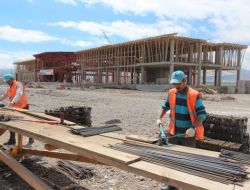 Erzurum'un Yeni Otogarı Yükselmeye Devam Ediyor