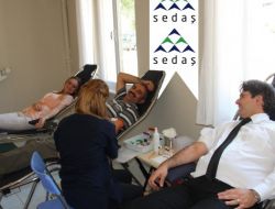 Sedaş Çalışanları Kan Bağışında Bulundu