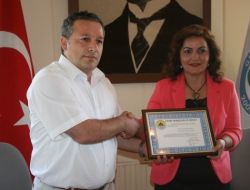 REKTÖR ATTAR'A HEMŞEHRİLİK BERATI