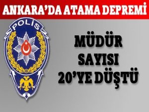 ANKARA'DA ATAMA DEPREMİ