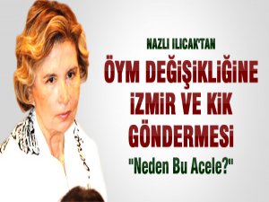 ÖYM'ye İZMİR GÖNDERMESİ