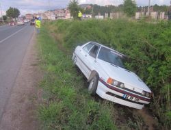 Aşırı Hızdan Dolayı Ters Şeride Girdi