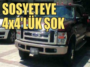 4X4'lük ŞOK