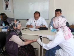 Polatlı'da Yaşlılar Sağlık Taramasından Geçti