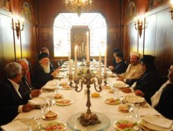 Diyanet İşleri Başkanı Görmez Ve Bartholomeos, Patrikhanede Yemek Yedi