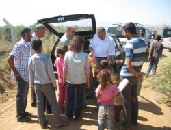 Kaymakam Otcu, Mevsimlik Tarım İşçilerini Ziyaret Etti